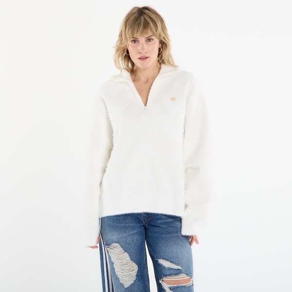 adidas Originals Sveter adidas Knit Hz Off White M 67060698