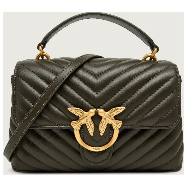 Pinko Kožený kufrík LOVE LADY PUFF 67060809