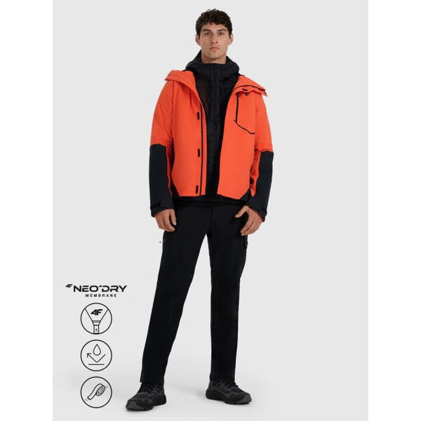 Pánska treková bunda s membránou 10000 4F 4FRAW25TTJAM1045-62S pánska 67071155