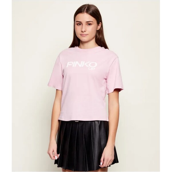 Pinko UP Tričko JERSEY | Cropped Fit 48890409