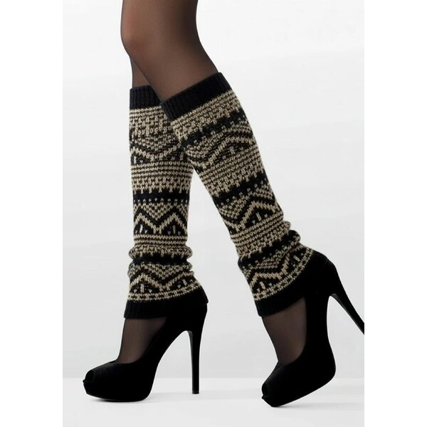 Dámske teplé vzorované štucne PEPPY C74 Marilyn 67074986