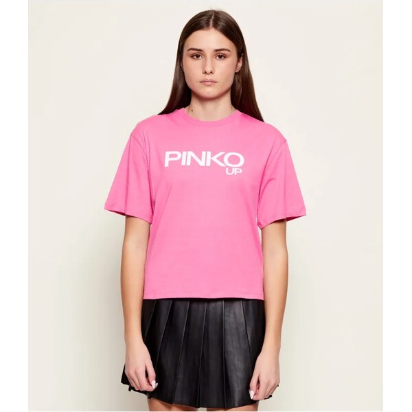 Pinko UP Tričko JERSEY | Cropped Fit 48890416