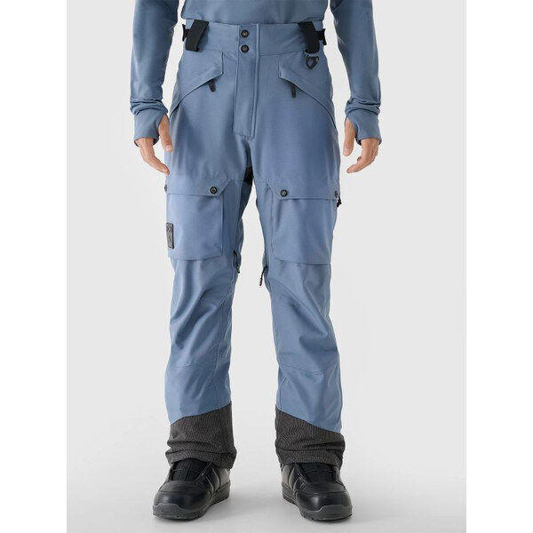 Pánske snowboardové nohavice s membránou 10000 4F 4FWAW24TFTRM619-32S 67075331