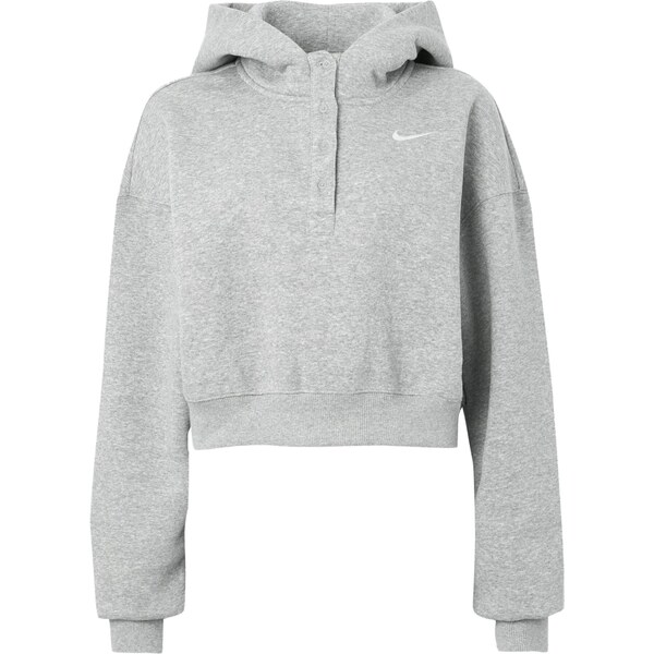 Nike Sportswear Mikina PHNX FLC sivá / biela 67077992