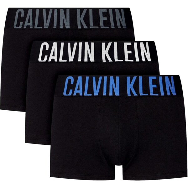 Calvin Klein Underwear Boxerky Intense Power azúrová / sivá / čierna / 67078010