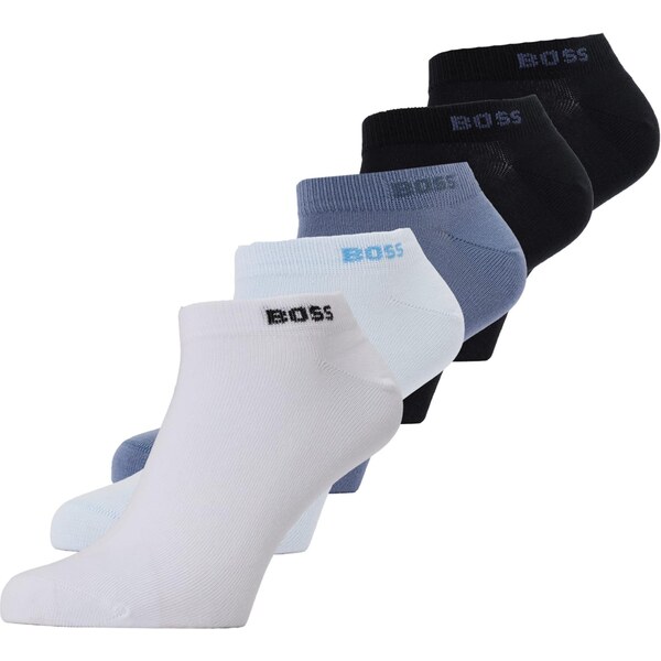 BOSS Ponožky námornícka modrá / opálová / nebesky modrá / čierna / 67078049