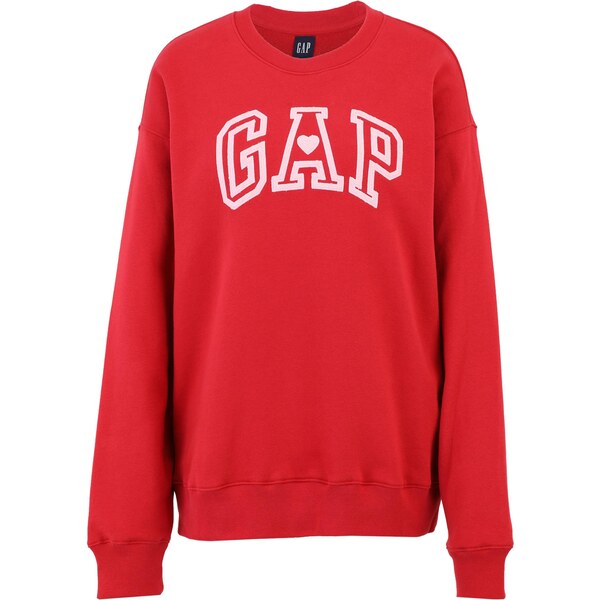Gap Tall Mikina LOVE červená 67078112