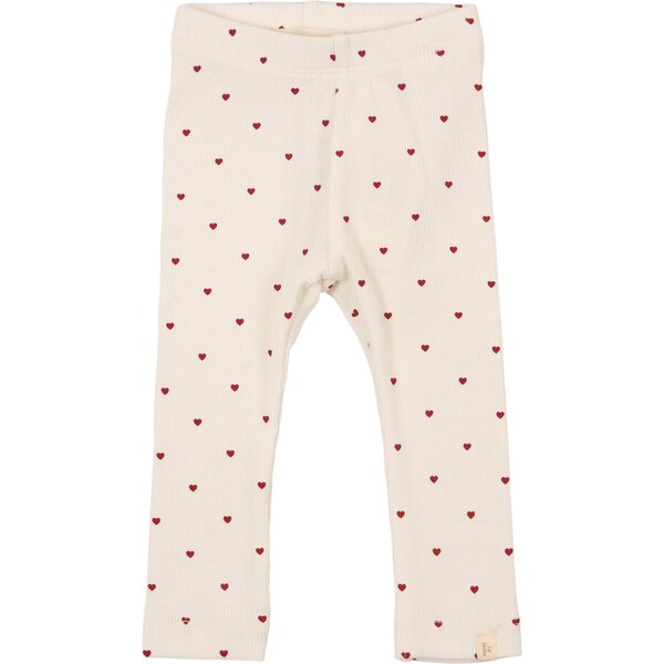 LilAtelier Legíny NBFGAGO tmavočervená / biela 67078160