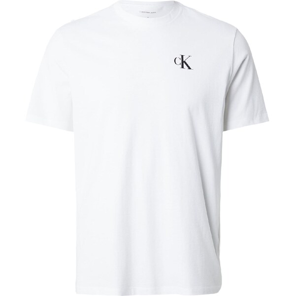 Calvin Klein Jeans Tričko sivá / čierna / biela 67078193