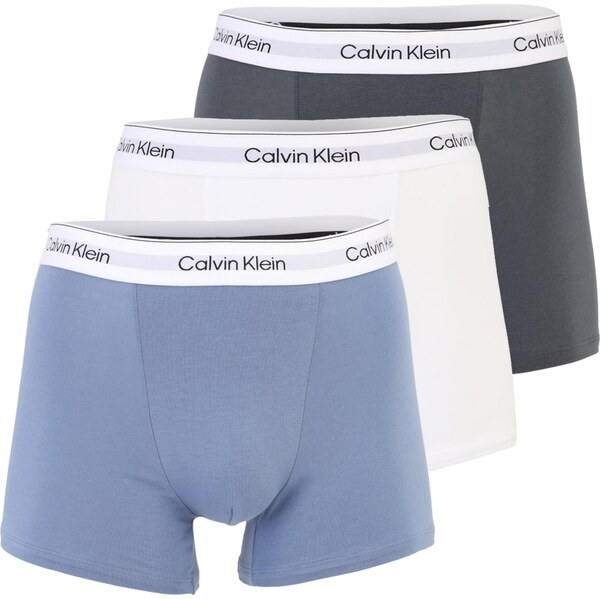 Calvin Klein Underwear Boxerky dymovo modrá / antracitová / biela / 67078225