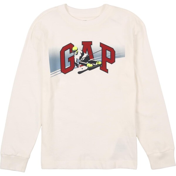 GAP Tričko modrá / tmavočervená / šedobiela 67078265