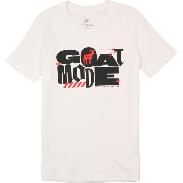 Nike Sportswear Tričko GOAT MODE jasne červená / čierna / biela 67078296