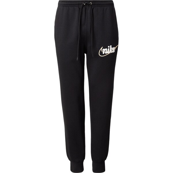 Nike Sportswear Nohavice CLUB béžová / čierna / biela 67078328