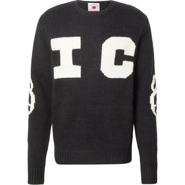 Billionaire Boys Club Sveter Ice Cream čierna / biela ako vlna 67078317