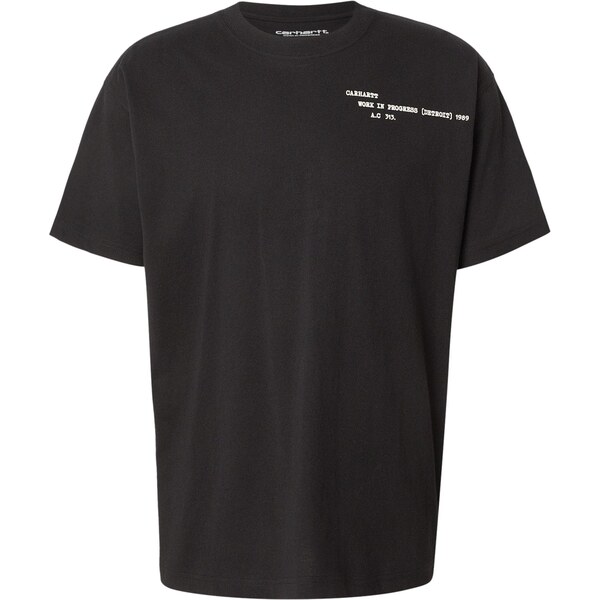 Carhartt WIP Tričko Punched čierna / biela 67078330