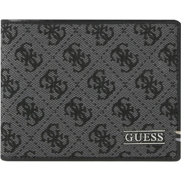 GUESS Peňaženka BOSTON čadičová / čierna 67078356