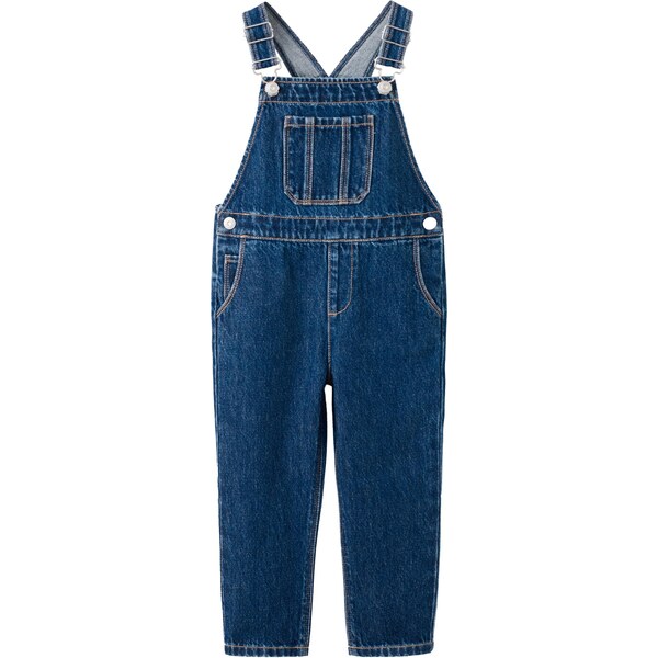 MANGO KIDS Nohavice na traky LUCAS2 modrá denim 67077980