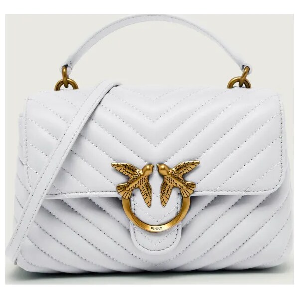 Pinko Kožený kufrík LOVE LADY PUFF MINI 67073125