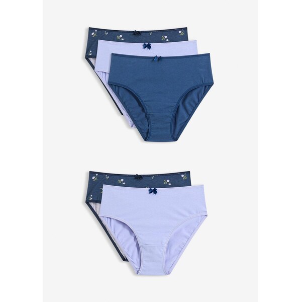 bonprix Maxi nohavičky s pohodlnou bavlnou (5 ks v balení), farba 67085452