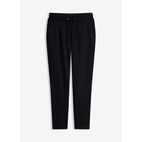 bonprix Tepláky s elastickým pásom, farba čierna 67085433