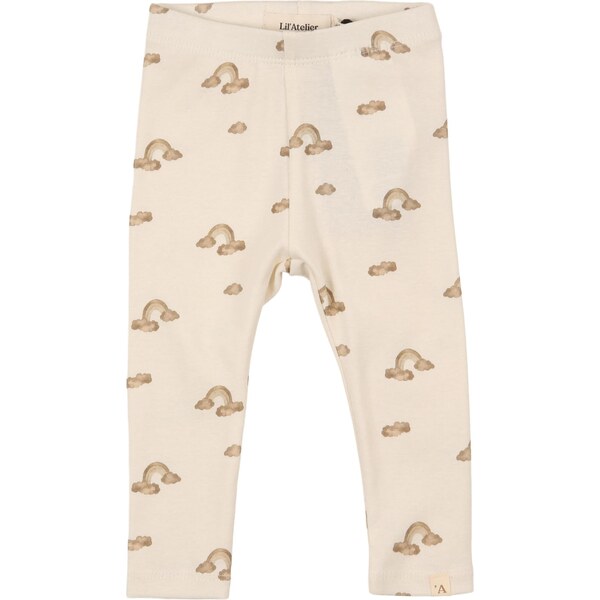 LilAtelier Legíny NBNLAYO hnedá / biela 67088778