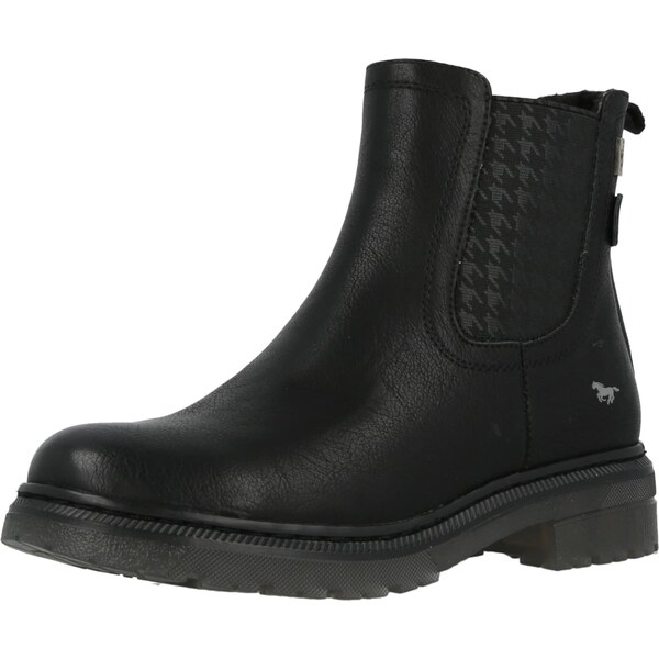 MUSTANG Členkové čižmy čierna 67094706