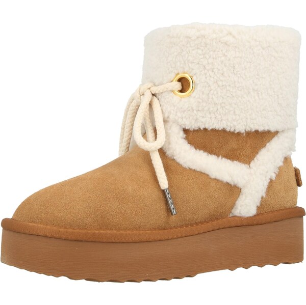 STEVE MADDEN Nízke čižmy Shadow krémová / tmavobéžová 67094713