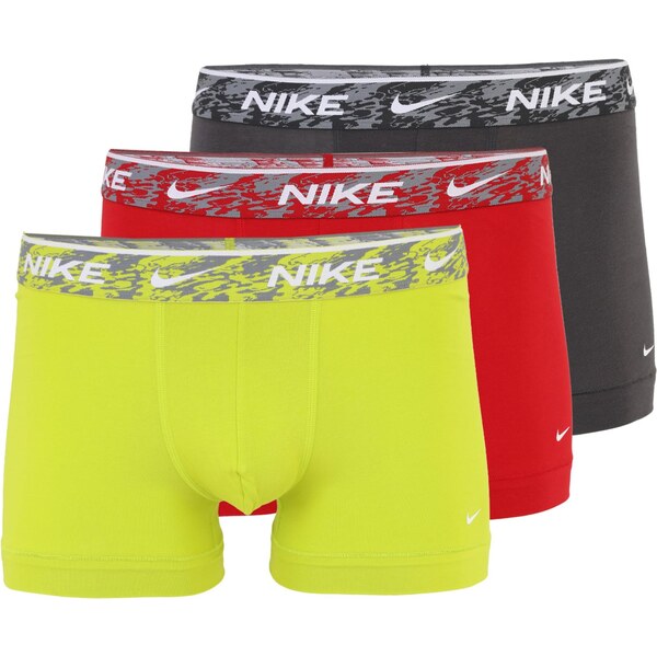 NIKE Underwear Boxerky EVERYDAY antracitová / jablková / červená / 67094718