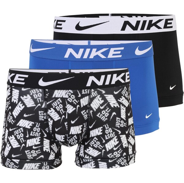 NIKE Underwear Boxerky kráľovská modrá / čierna / biela 67094735