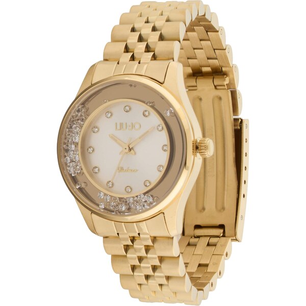 Liu Jo Analógové hodinky DANCING ELVY zlatá / biela 67094731