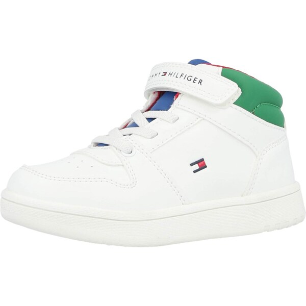 TOMMY HILFIGER Tenisky SKYLER námornícka modrá / jedľová / biela 67094837