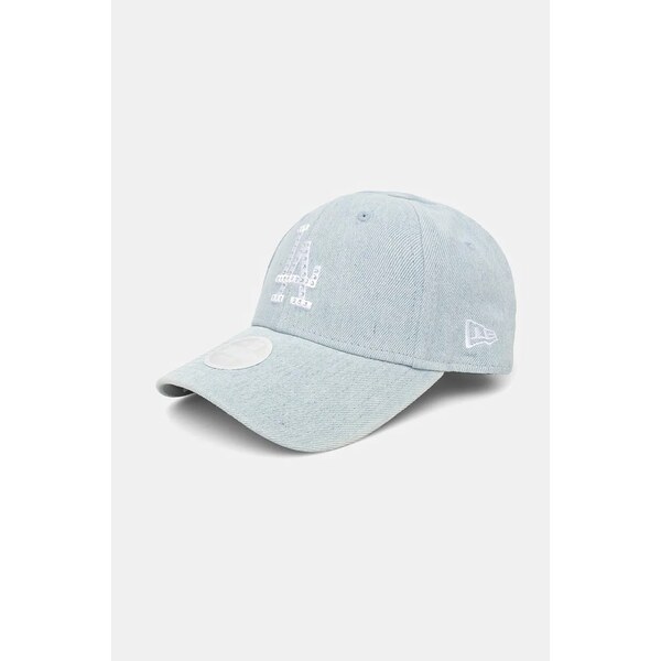 Bavlnená šiltovka New Era DIAMANTE DENIM 9FORTY LOS ANGELES DODGERS 67096649