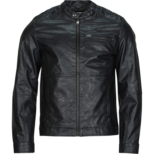 Jack & Jones Kožené bundy JJEDYLAN PU BIKER Jack & Jones 67097286