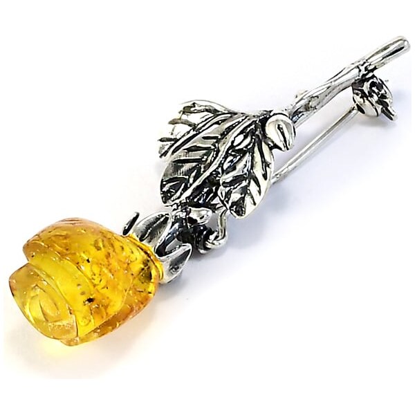 Strieborná brošňa Glare 47 67098600