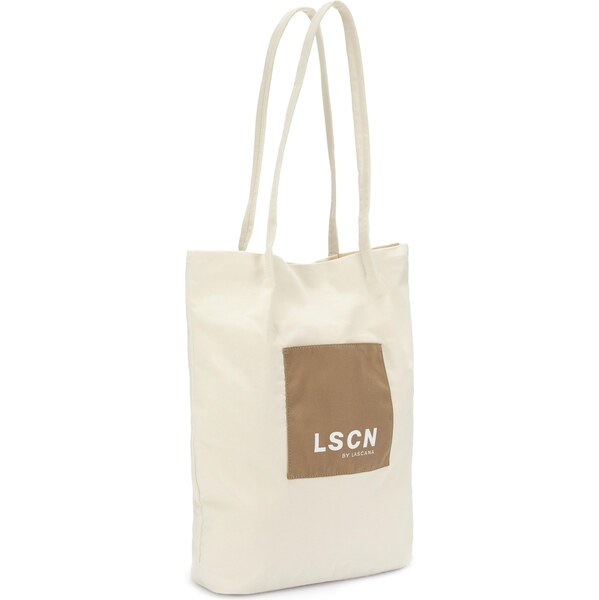 LSCN by LASCANA Shopper krémová / tmavobéžová / biela 67102810