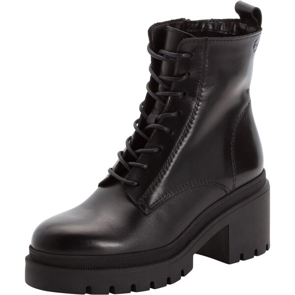 Tamaris Šnurovacie členkové čižmy čierna 67102837