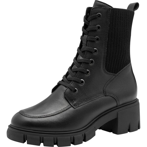 Tamaris Šnurovacie členkové čižmy čierna 67102853