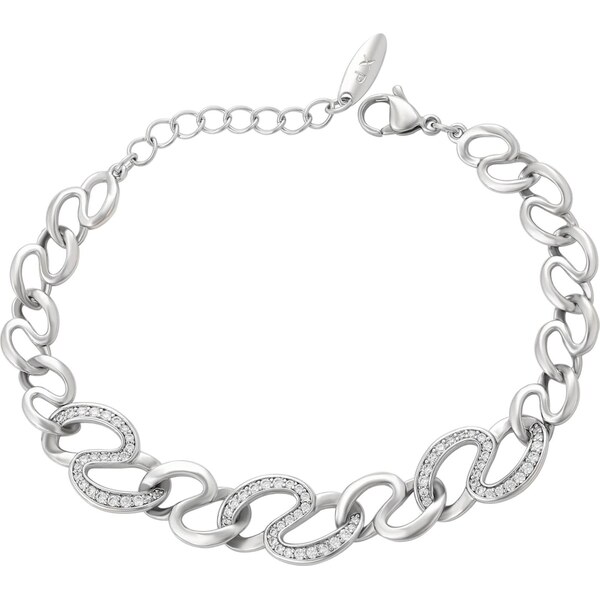 faina Náramok strieborná / priehľadná 67103038