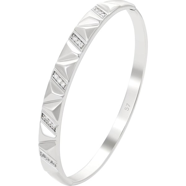 faina Náramok strieborná / priehľadná 67103055