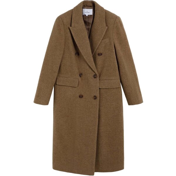 Scalpers Prechodný kabát hnedá 67103301