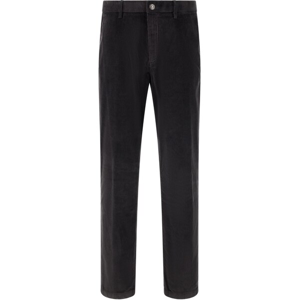 Boggi Milano Nohavice s pukmi antracitová 67103329