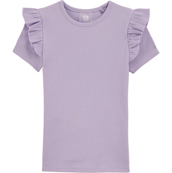 WE Fashion Tričko Meisjes levanduľová 67103651