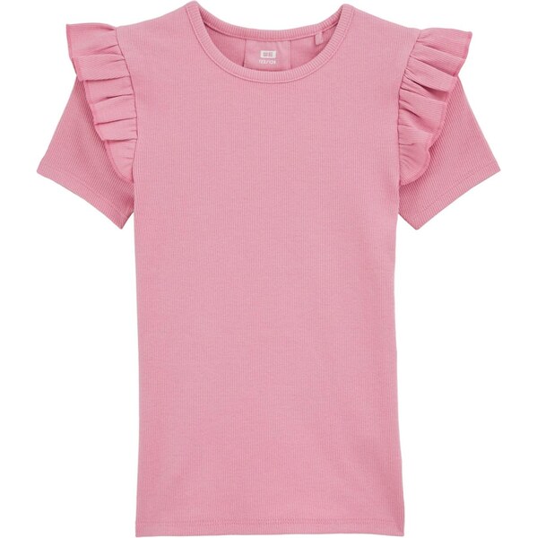 WE Fashion Tričko Meisjes svetloružová 67103652