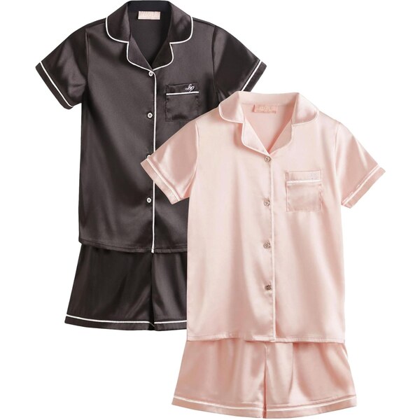 Lipsy Pyžamo pastelovo ružová / čierna 67103810