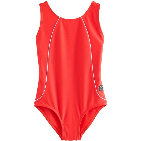 Next Jednodielne plavky červená / biela 67103828