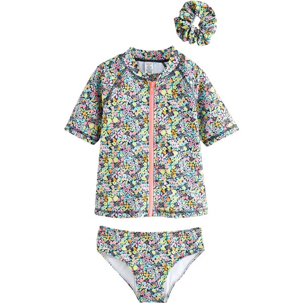 Next Jednodielne plavky svetlomodrá / svetlozelená / ružová / čierna 67103861