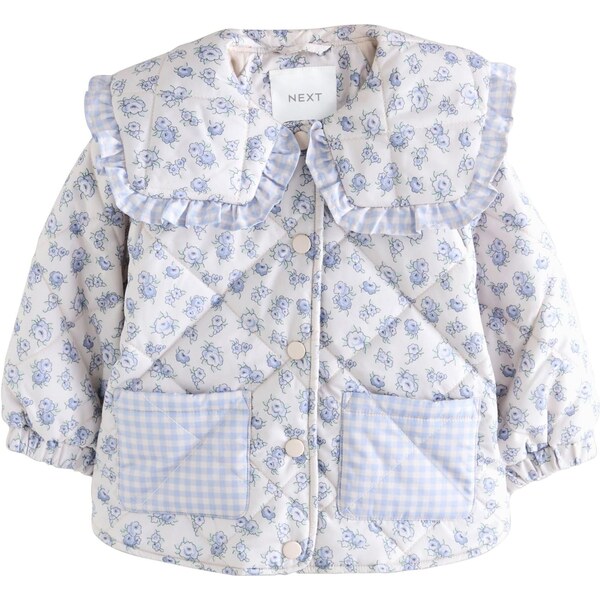 Next Prechodná bunda modrá / svetlomodrá / biela 67103857