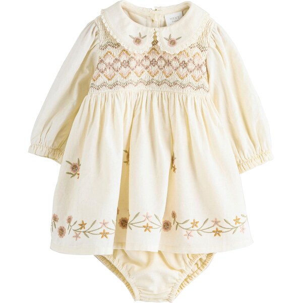 Next Šaty krémová / tmavobéžová / horčicová / olivová 67103925