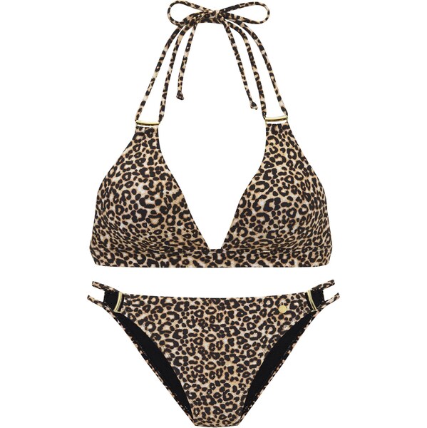 LASCANA Bikiny krémová / hnedá / čierna 67103941