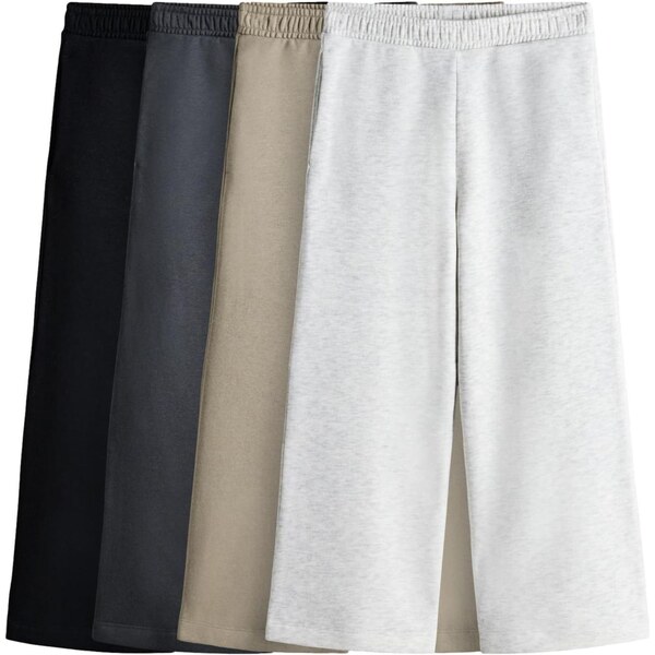 The Set Nohavice béžová / tmavosivá / čierna / biela 67103968